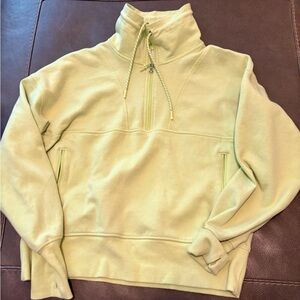 Old Navy Active Lime Half-Zip Pullover